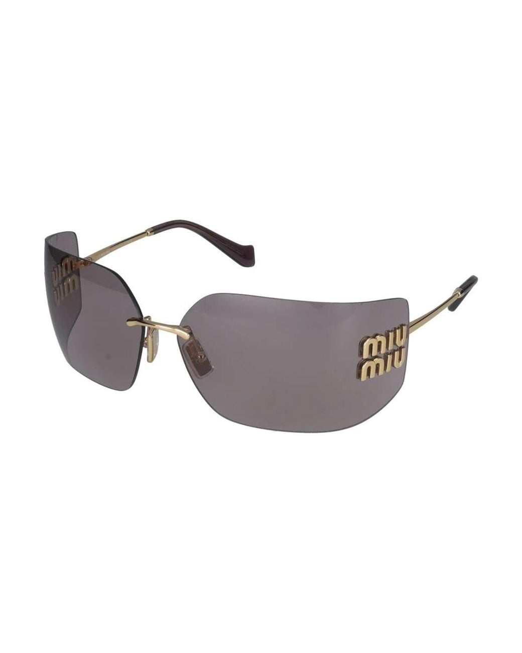 Miu Miu Gray Sunglasses