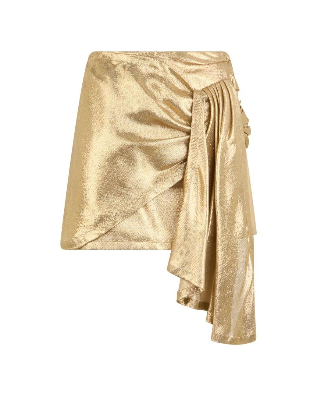 Alberta Ferretti Natural Short Skirts