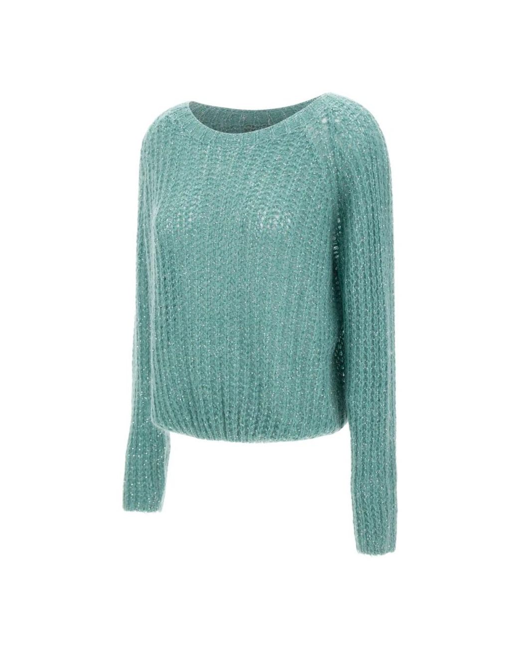 Kaos Green Round-Neck Knitwear