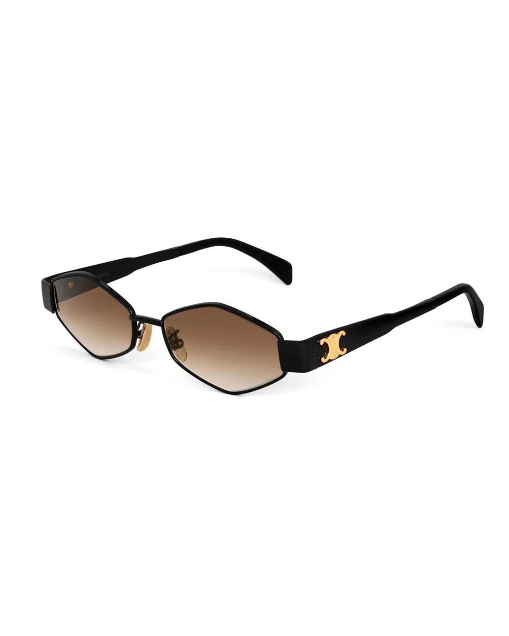 Céline Brown Metal Triomphe Sonnenbrille