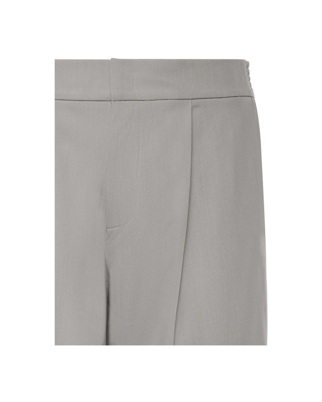Bonsai Gray Straight Trousers for men