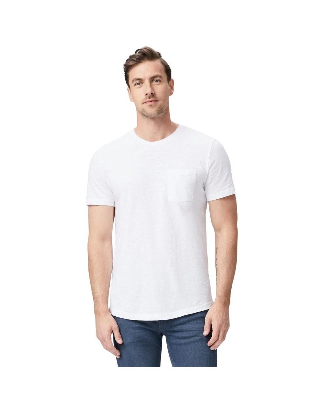 PAIGE White T-Shirts for men
