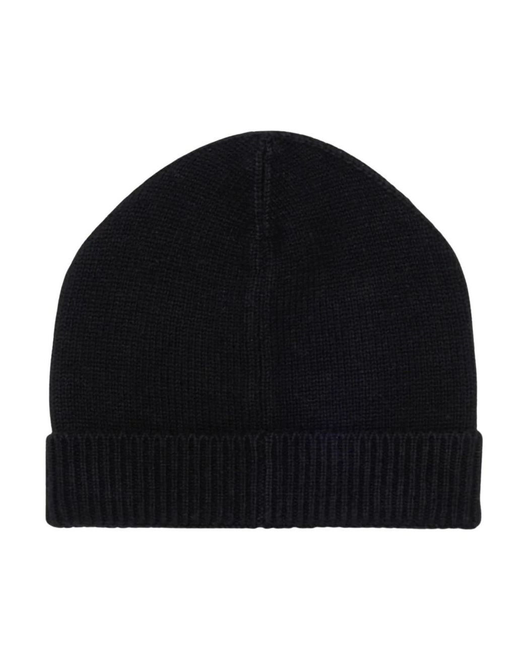 DSquared² Black Schwarze Wollberet