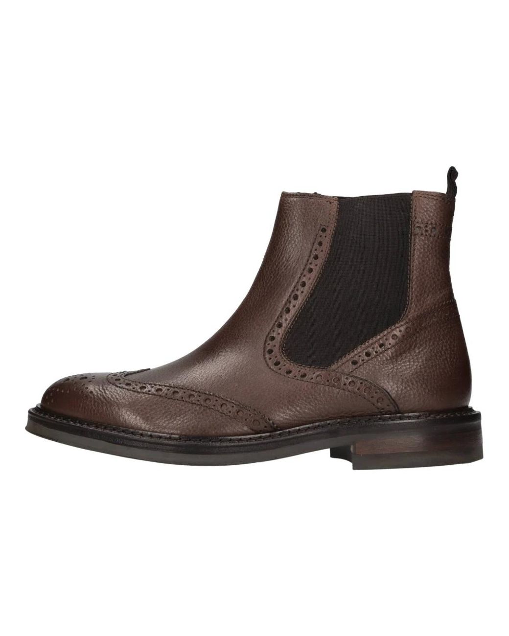 Marco Ferretti Brown Chelsea Boots for men