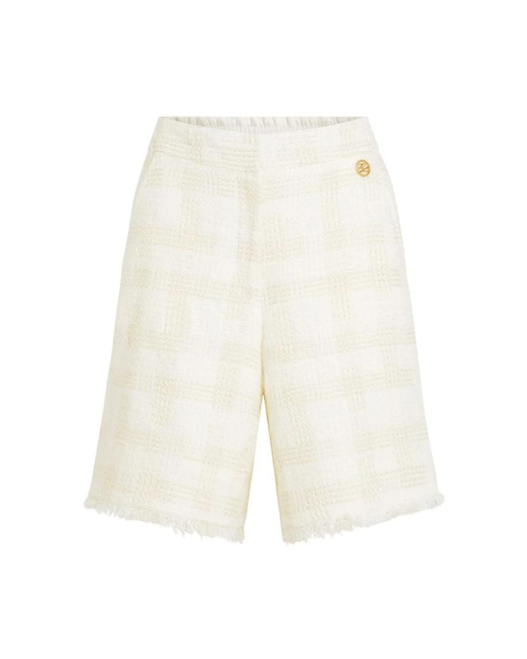 Karl Lagerfeld White Casual Shorts