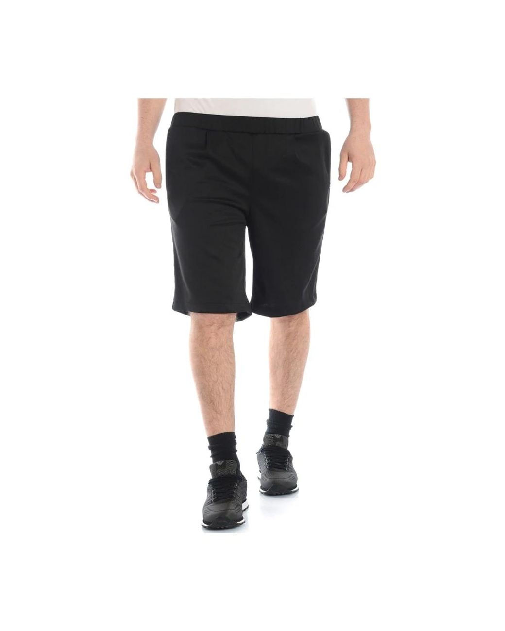 Daniele Alessandrini Black Casual Shorts for men
