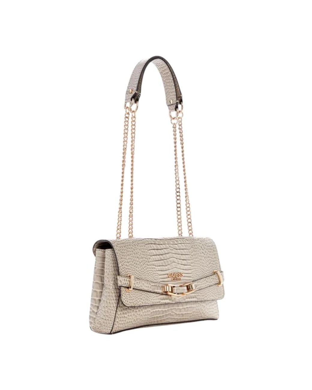Guess White Shoulder Bags