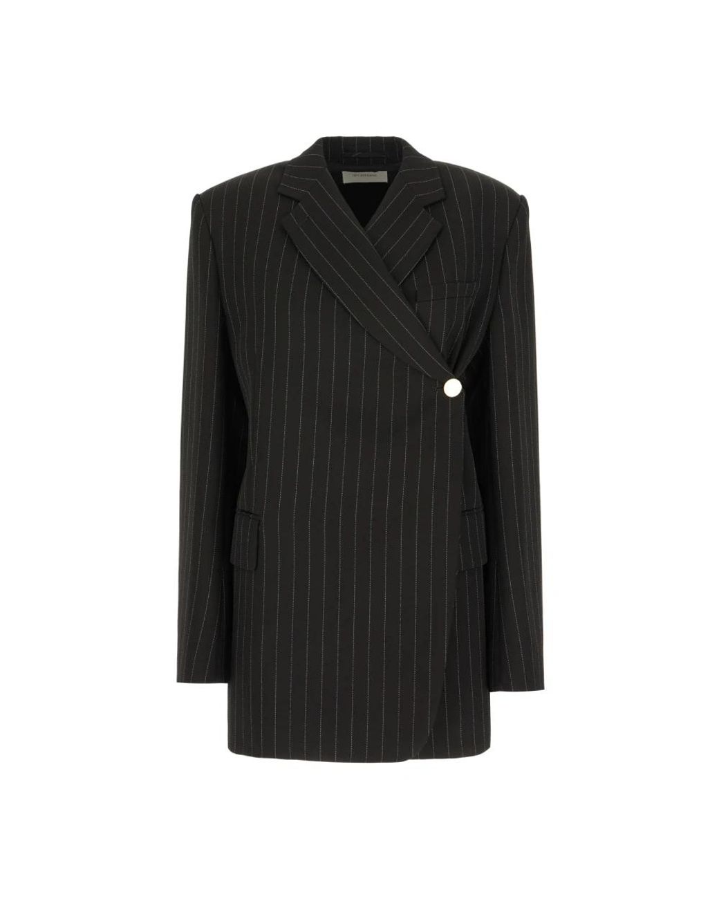 Sportmax Jassen ,Zwart ,Leer Calate 002 in het Black