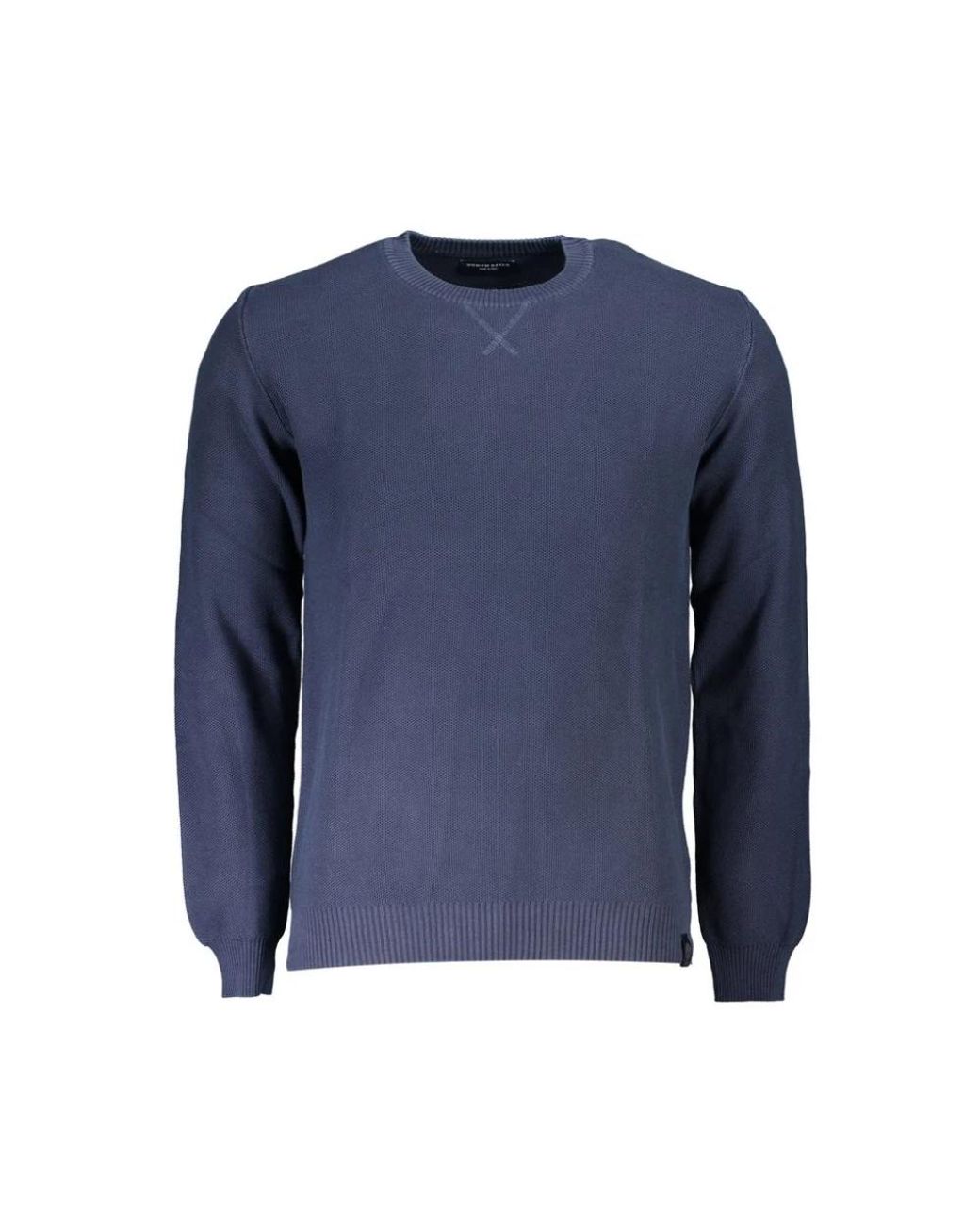 North Sails Blue Round-Neck Knitwear for men