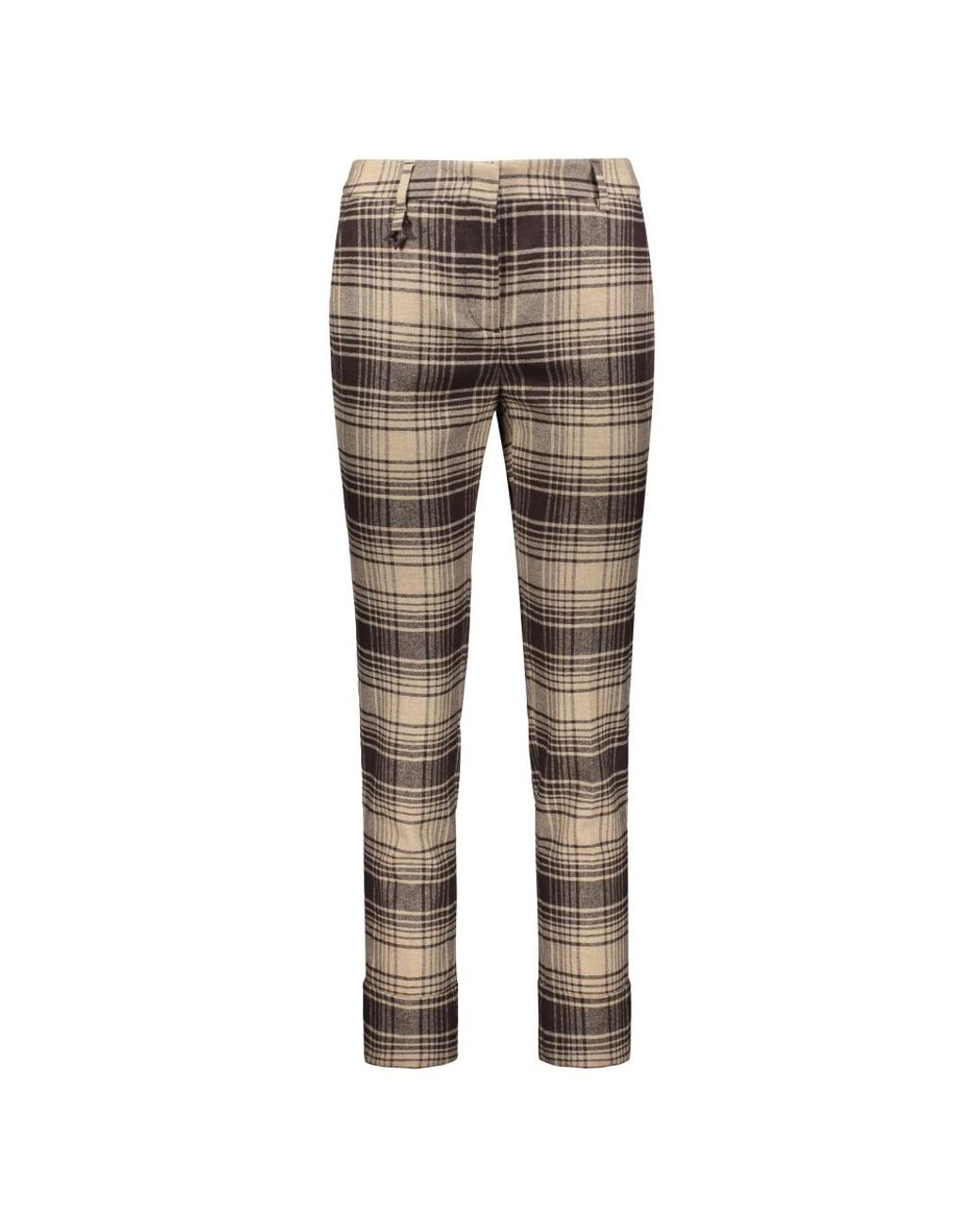 Lorena Antoniazzi Gray Slim-Fit Trousers