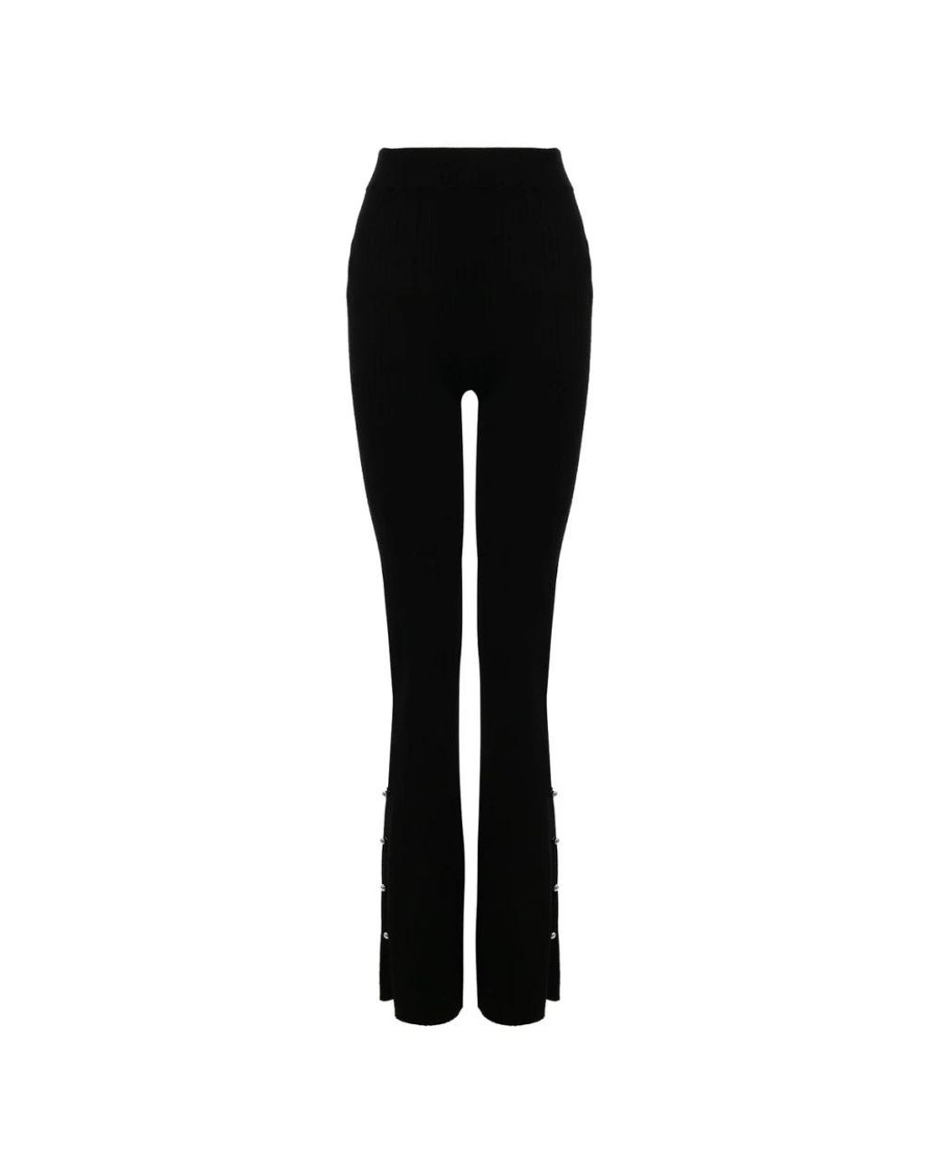 Dondup Black Wide Trousers