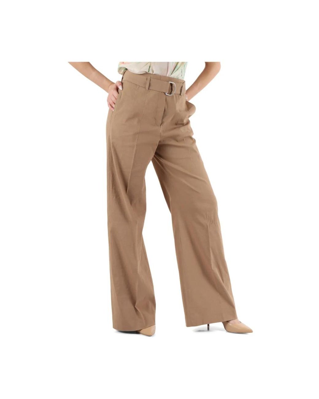 Boss Natural Wide Trousers