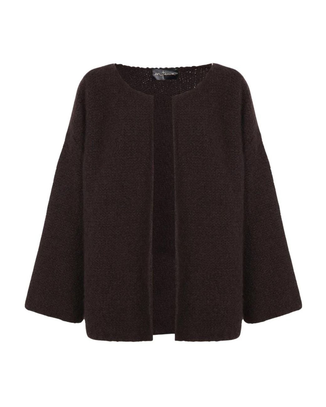 Cortana Black Cashmere Knitwear
