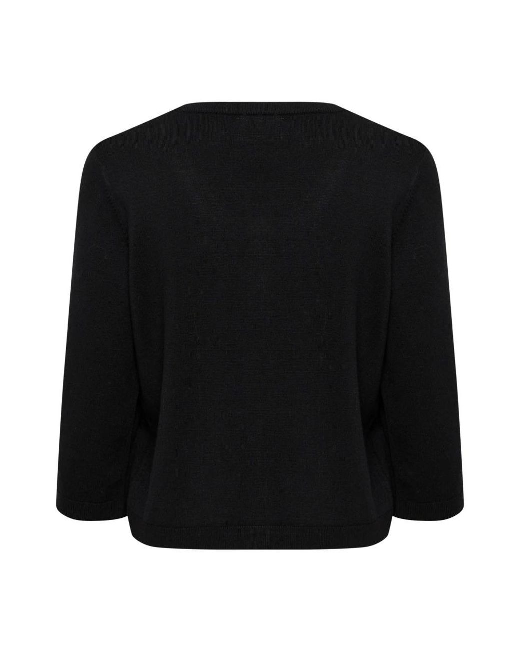 Cardigans Cream de color Black