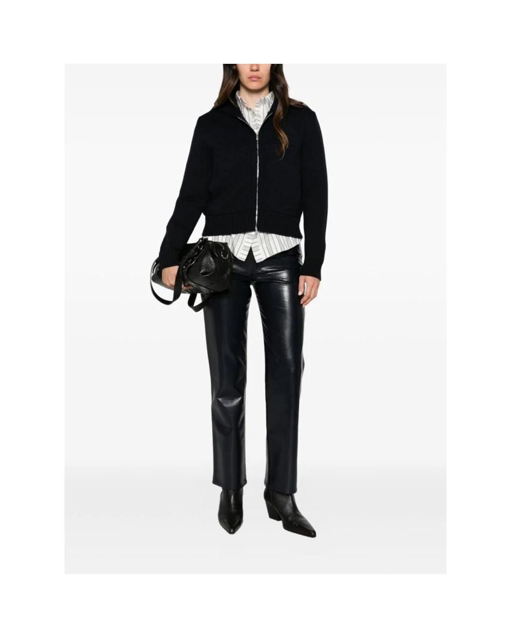 Cardigans Alpha Studio en coloris Black