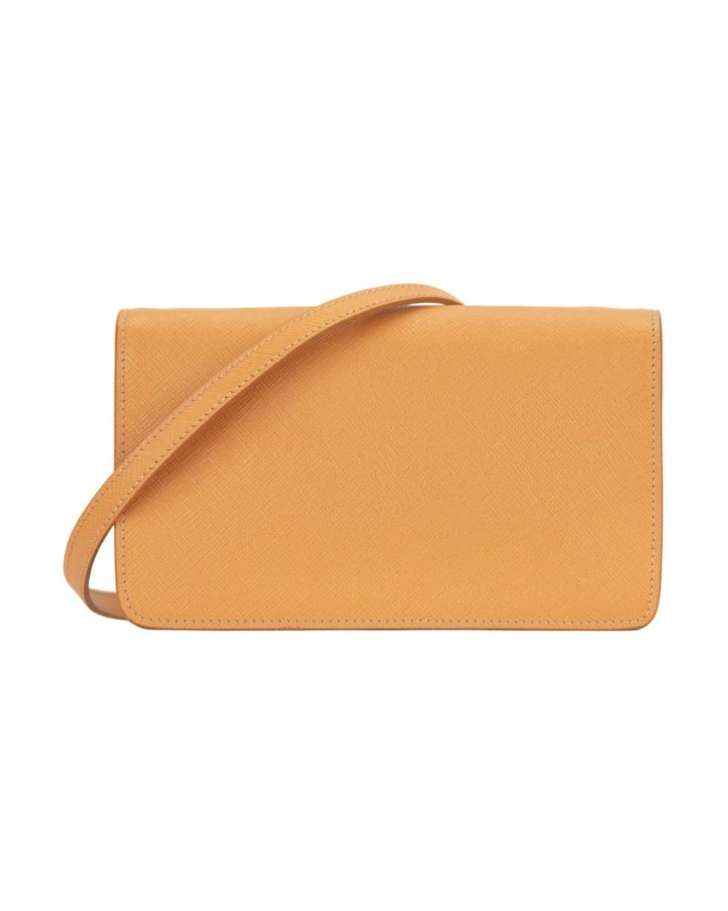 Prada Orange Shoulder Bags