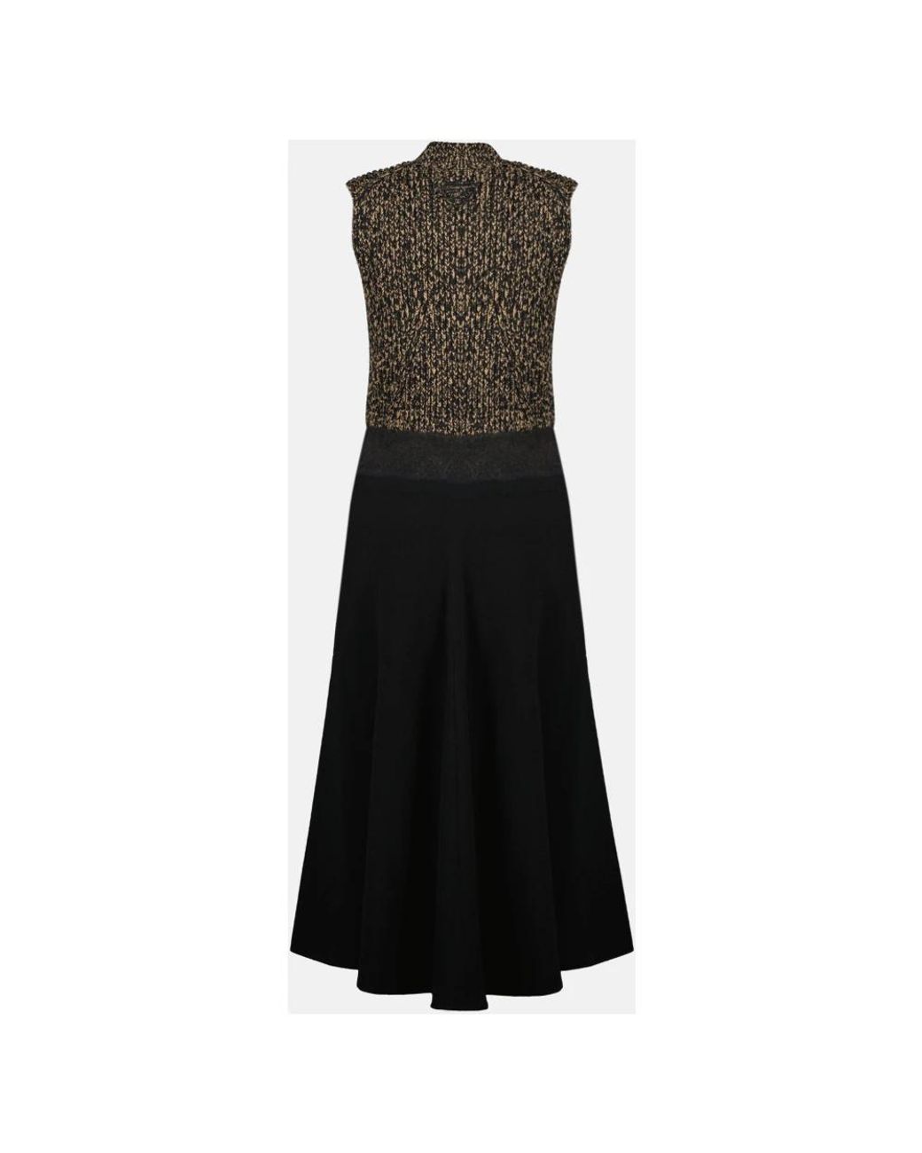 Prada Black Knitted Dresses