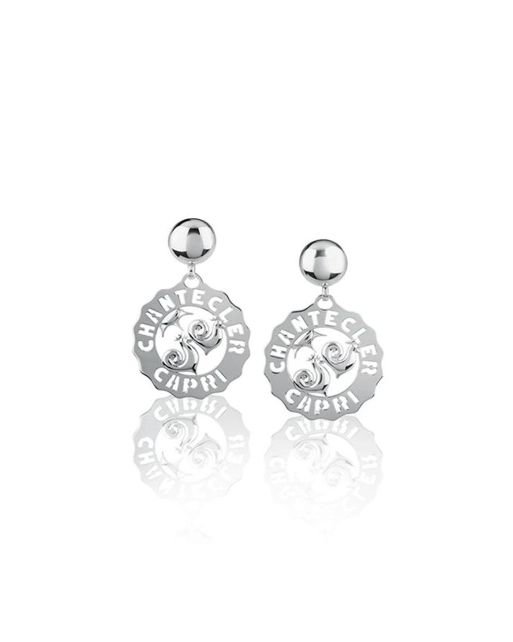 Chantecler White Earrings