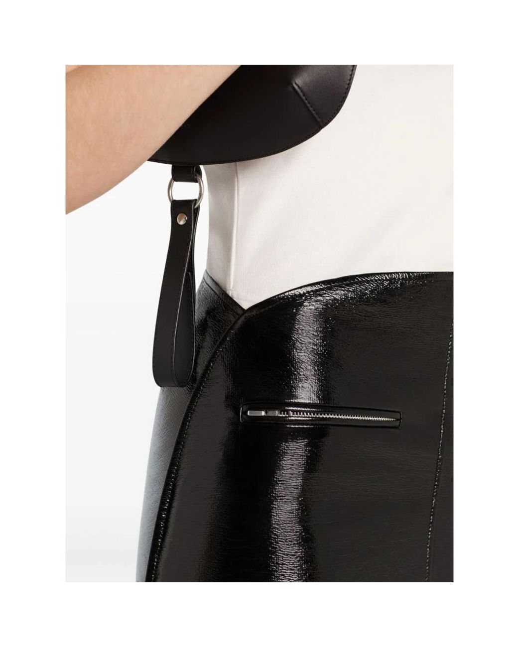 Courreges Black Midi Skirts