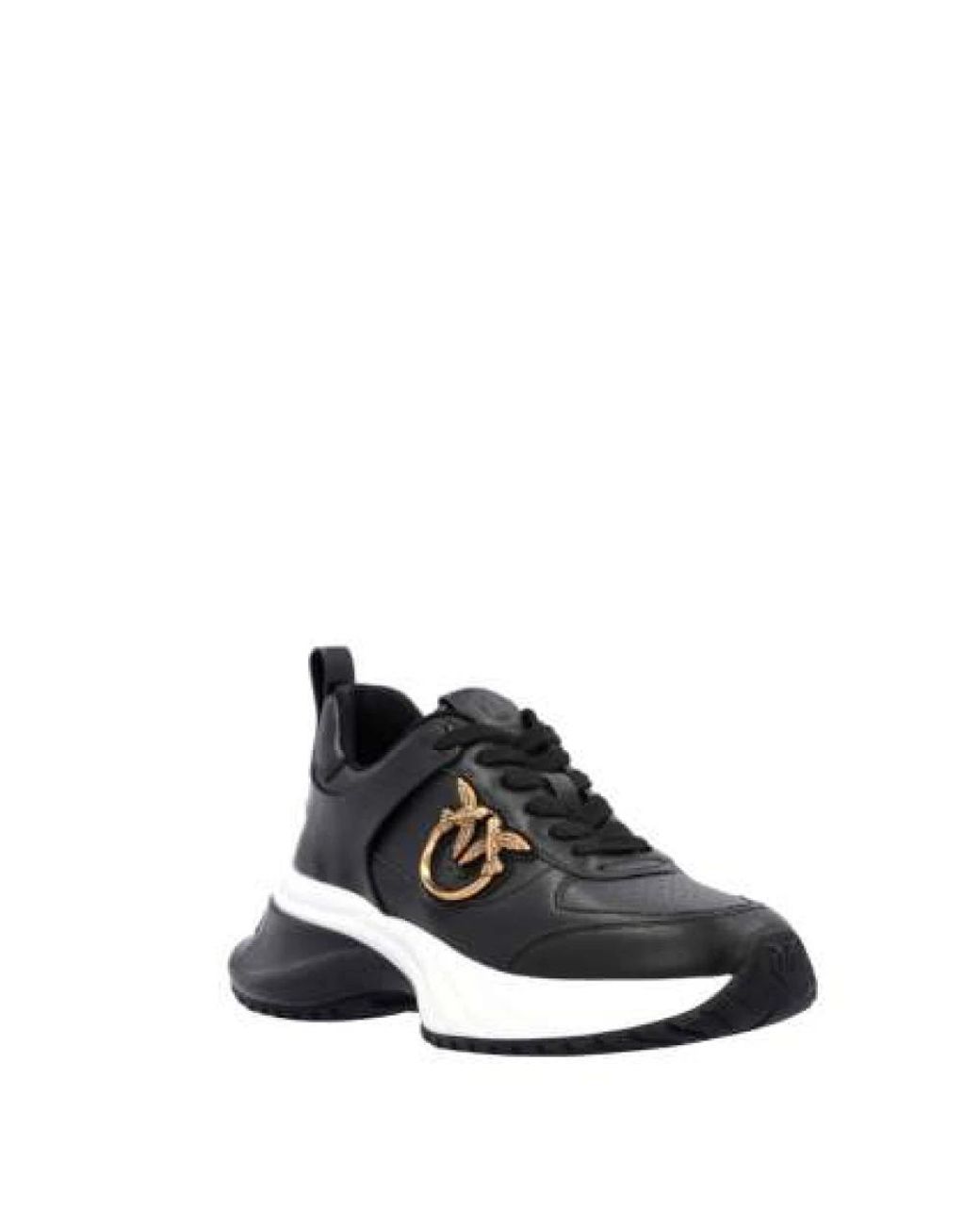 Pinko Black Ariel Sneakers Mit Love Birds-Schild