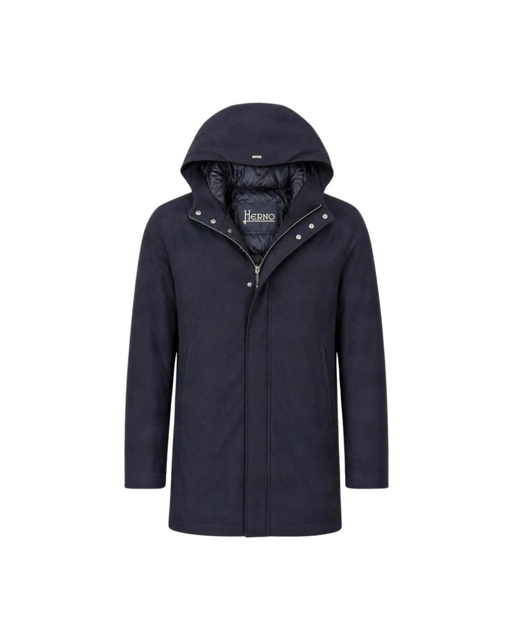 Parkas Herno pour homme en coloris Blue