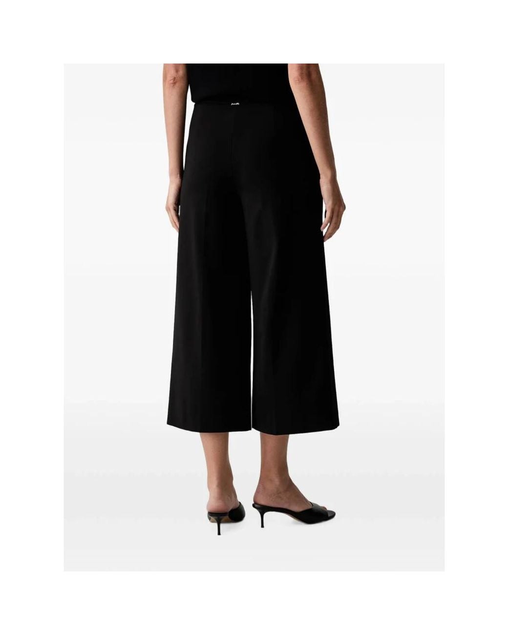 Twinset Black Cropped Trousers