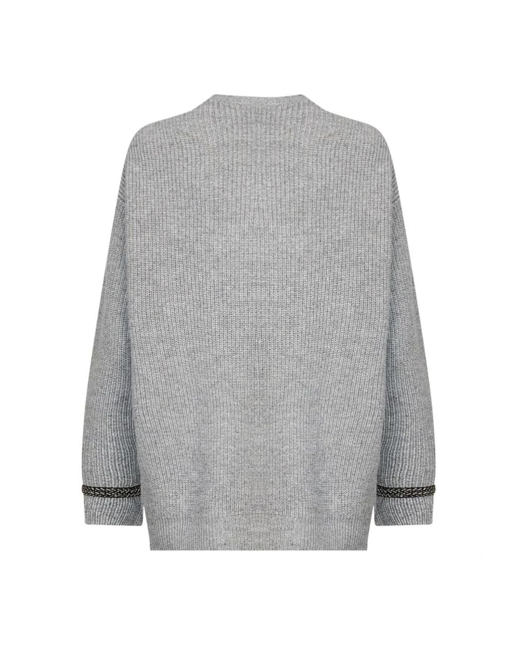 Cardigans Kaos de color Gray