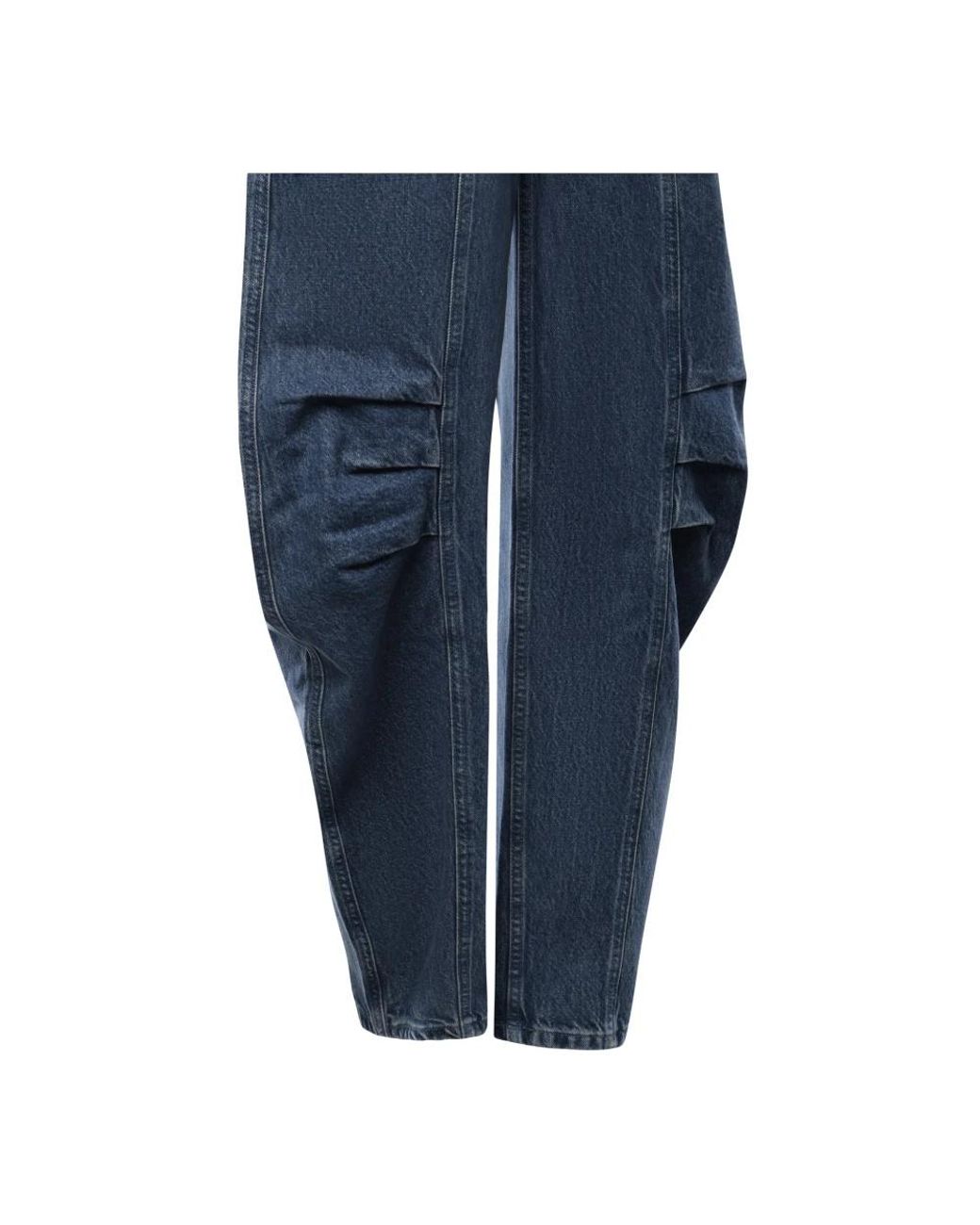 ROTATE BIRGER CHRISTENSEN Blue Loose Fit Jeans