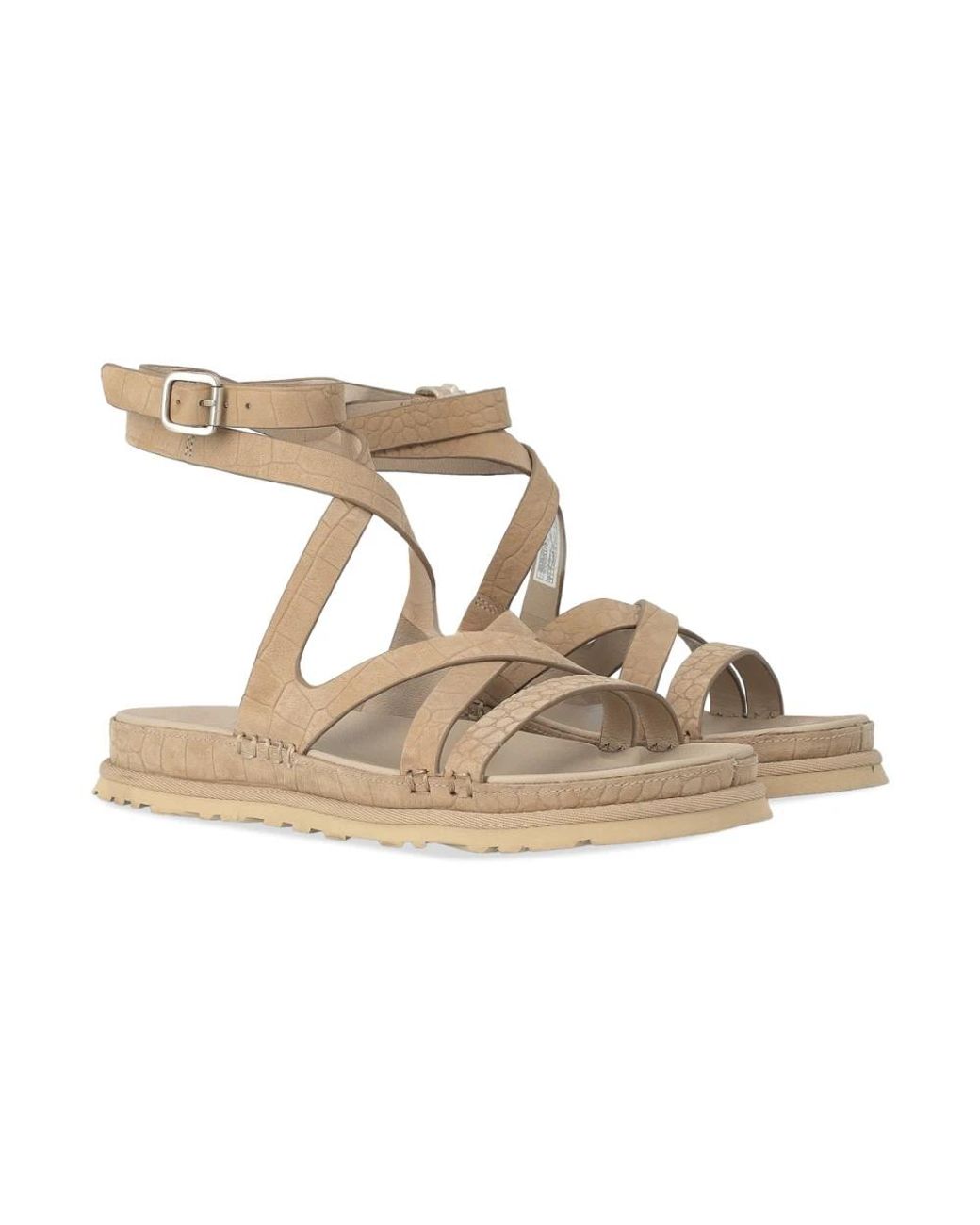 Ugg Metallic Flat Sandals