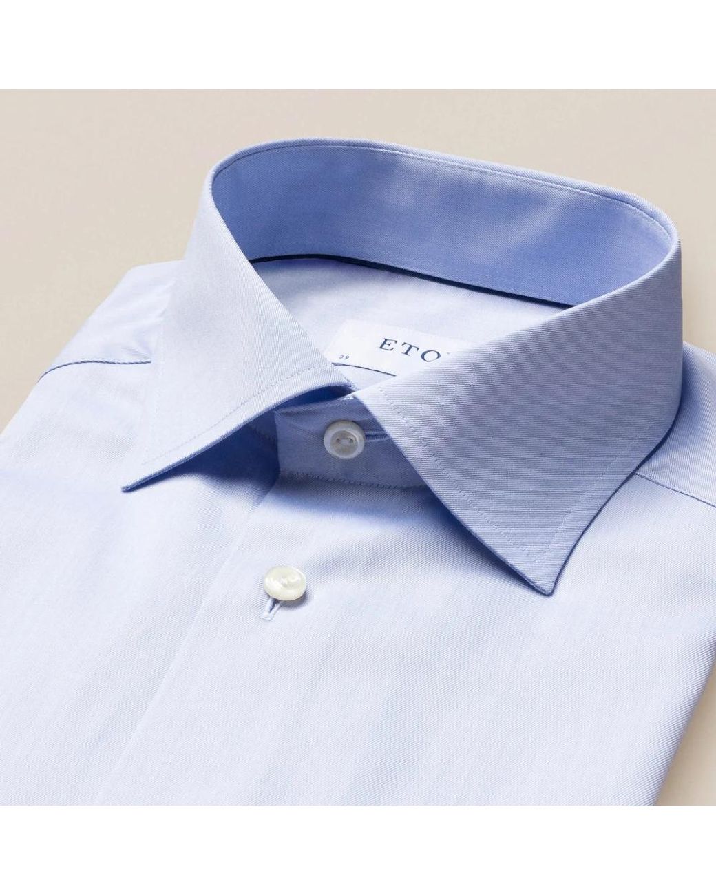 Eton of Sweden Blue Formal Shirts for men