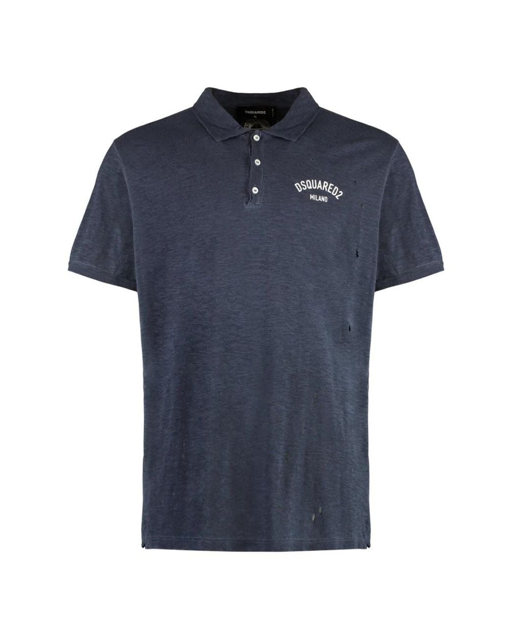 DSquared² Blue Polo Shirts for men