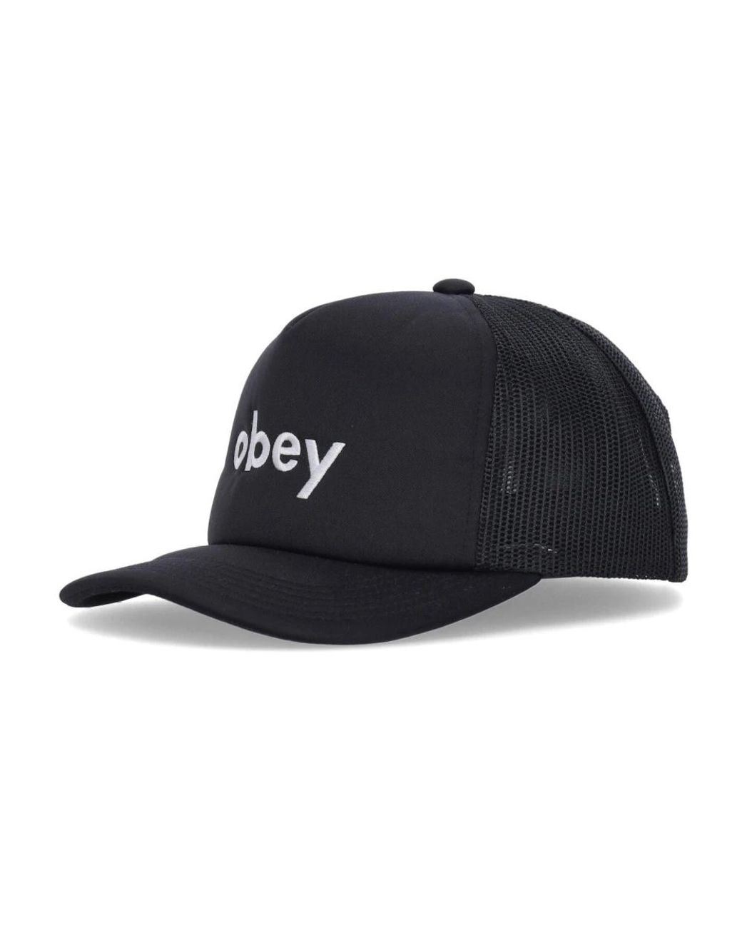 Obey Black Hats & Caps for men