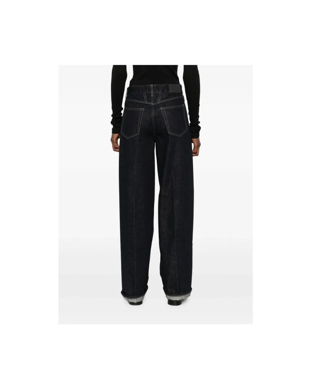 Closed Black Wide Jeans