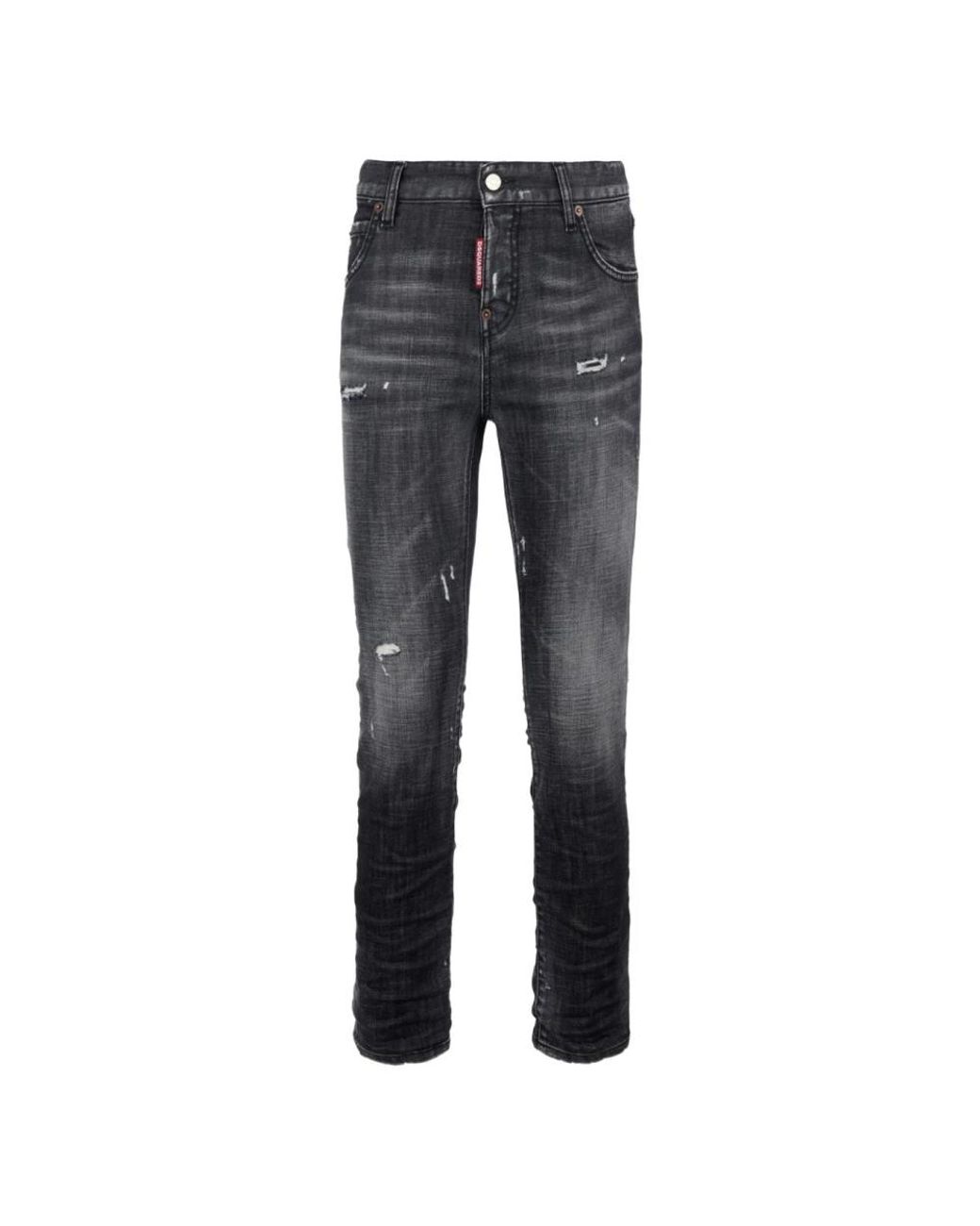 DSquared² Gray Slim Fit Jeans