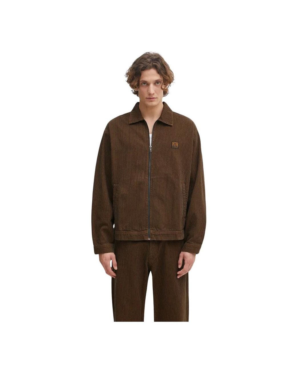 Light Jackets No Problemo de hombre de color Brown
