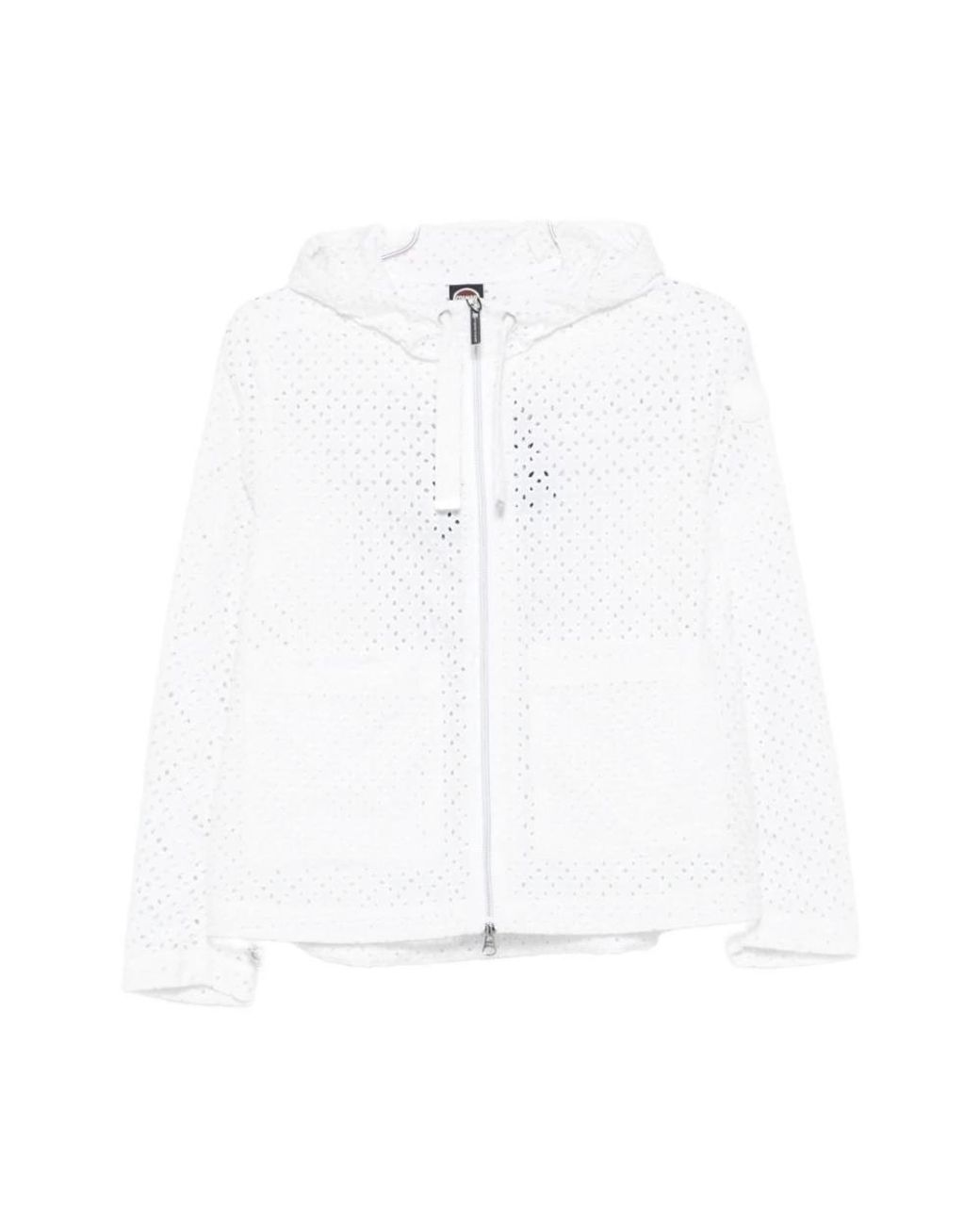 Colmar White Zip-Throughs