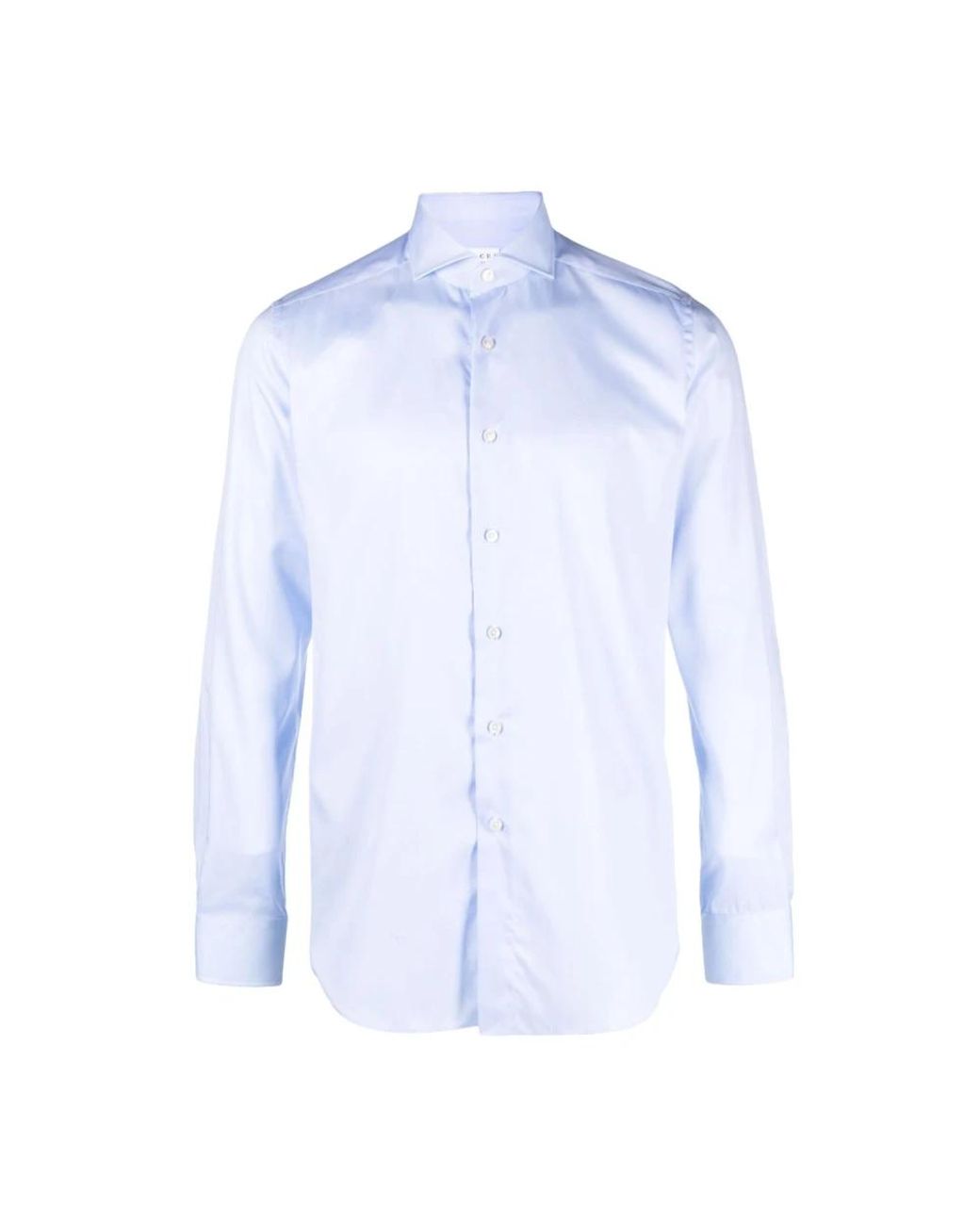 Xacus Camicia Con Colletto Ampio in het Blue voor heren