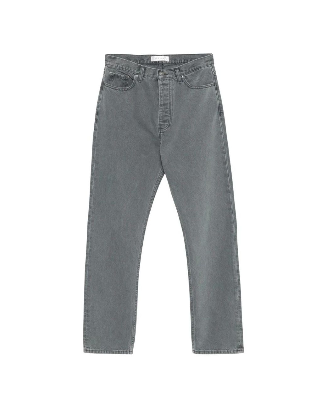 AYA MUSE Gray Straight Fit Jeans