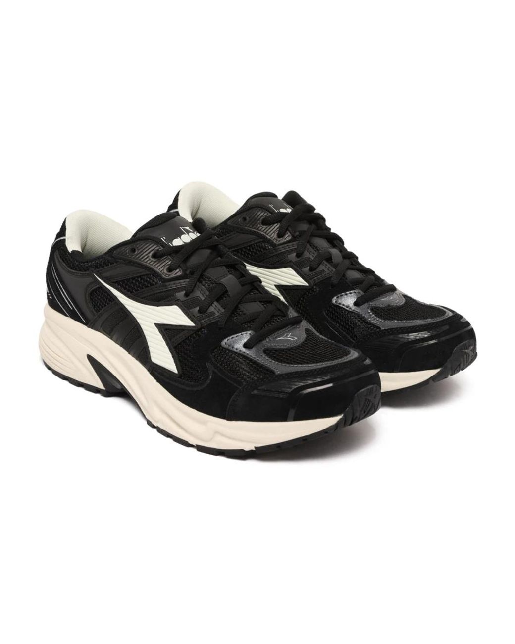 Diadora Black Sneakers for men