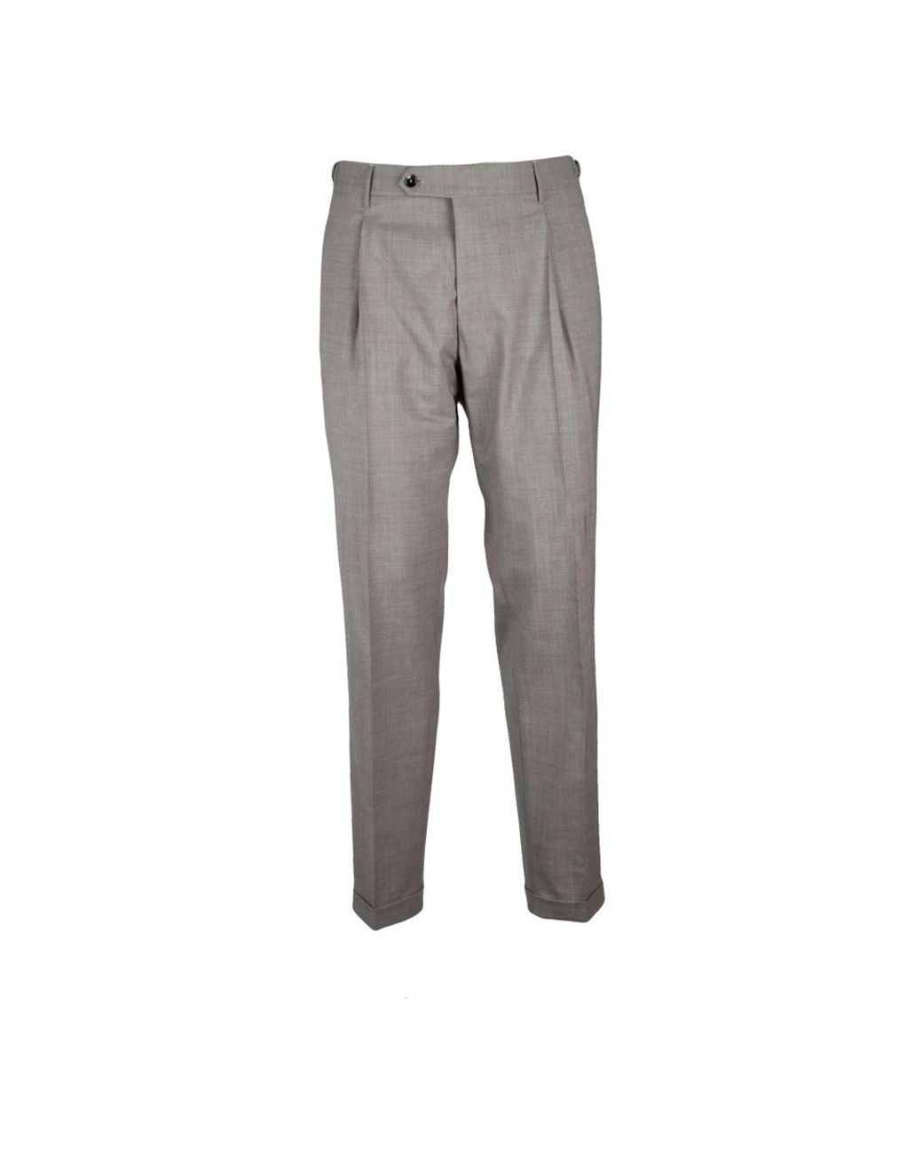 BERWICK 1707 Broeken ,Grijs ,Wol Classico Broeken in het Gray voor heren