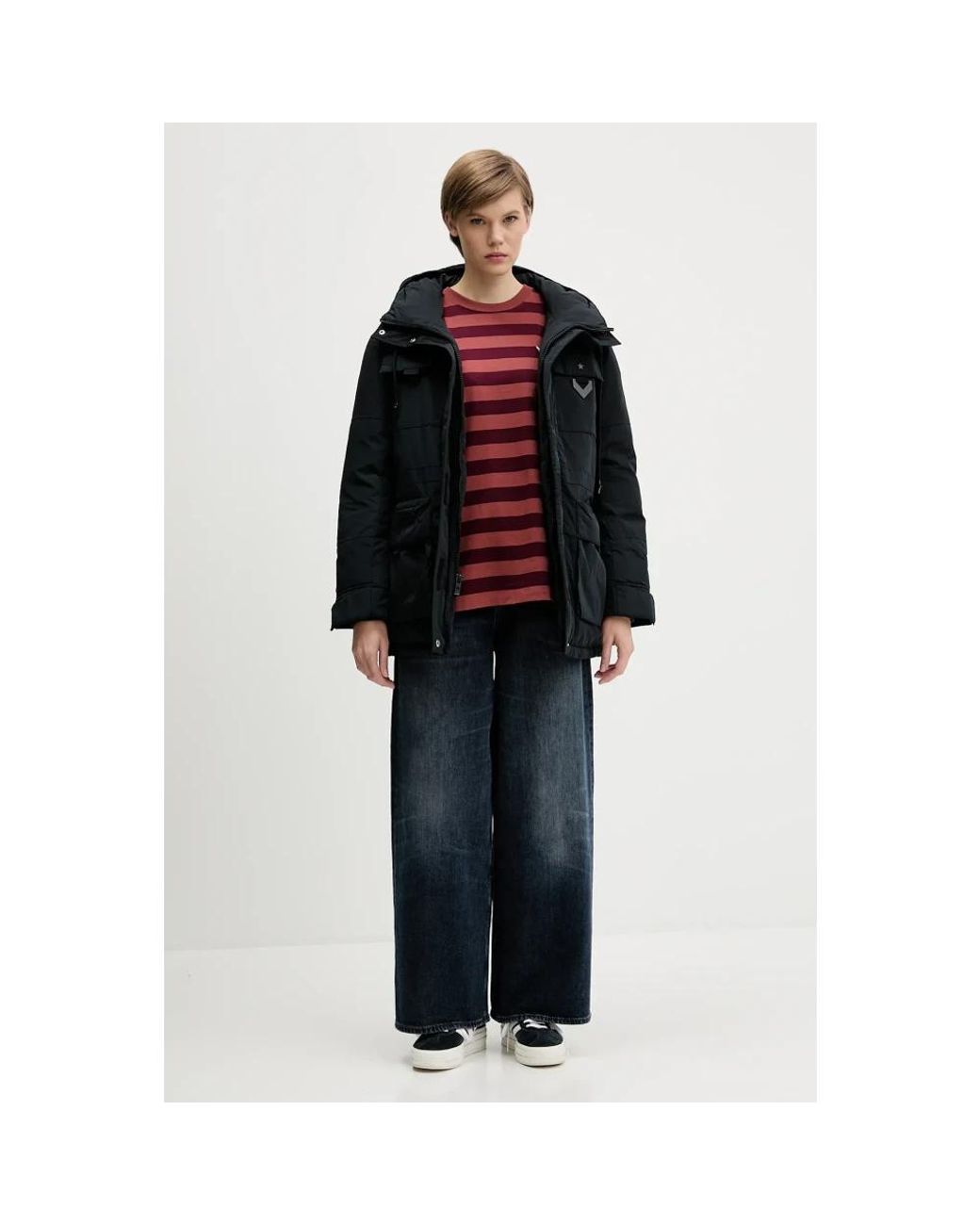 Winter Jackets Converse en coloris Black