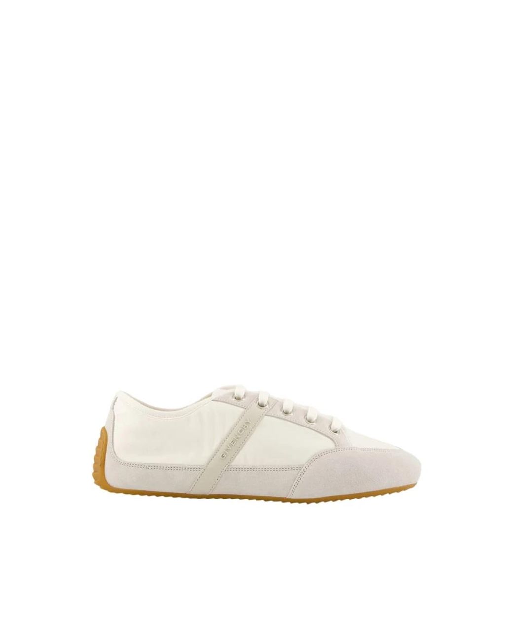 Givenchy Schoenen ,Wit ,Nylon Slim Sneakers Van Nylon En Suède in het White voor heren