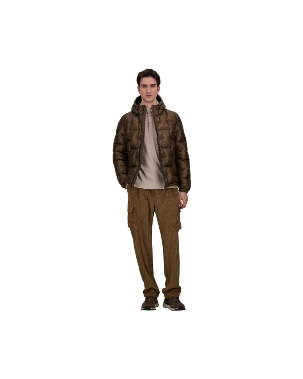 Down Jackets Herno pour homme en coloris Green