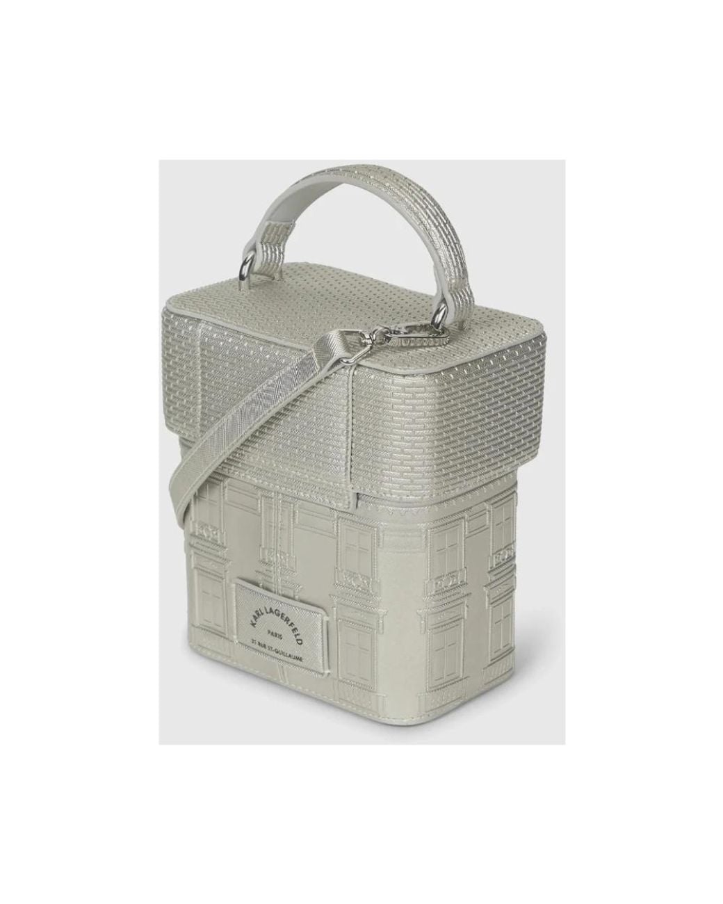Karl Lagerfeld Gray Cross Body Bags