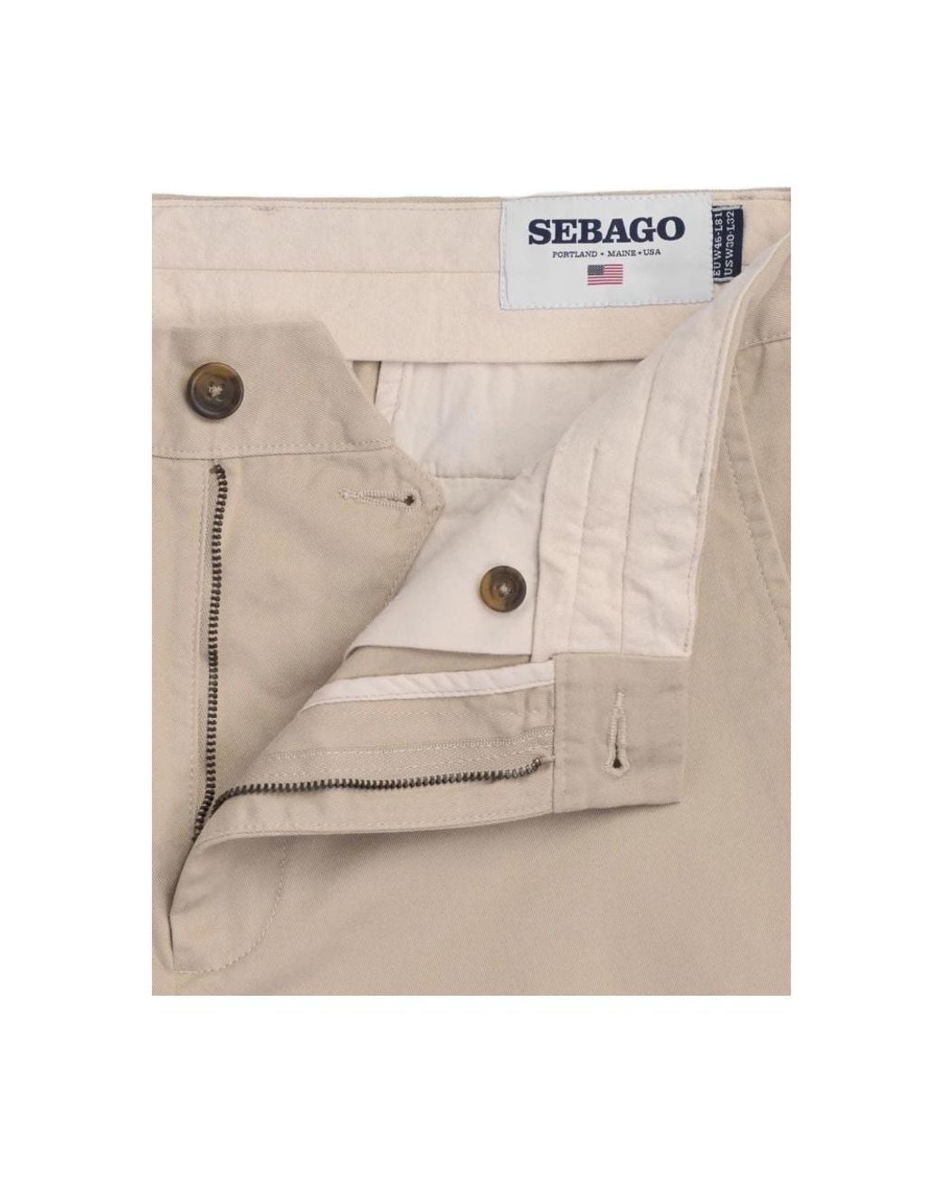 Chinos Sebago de hombre de color Natural