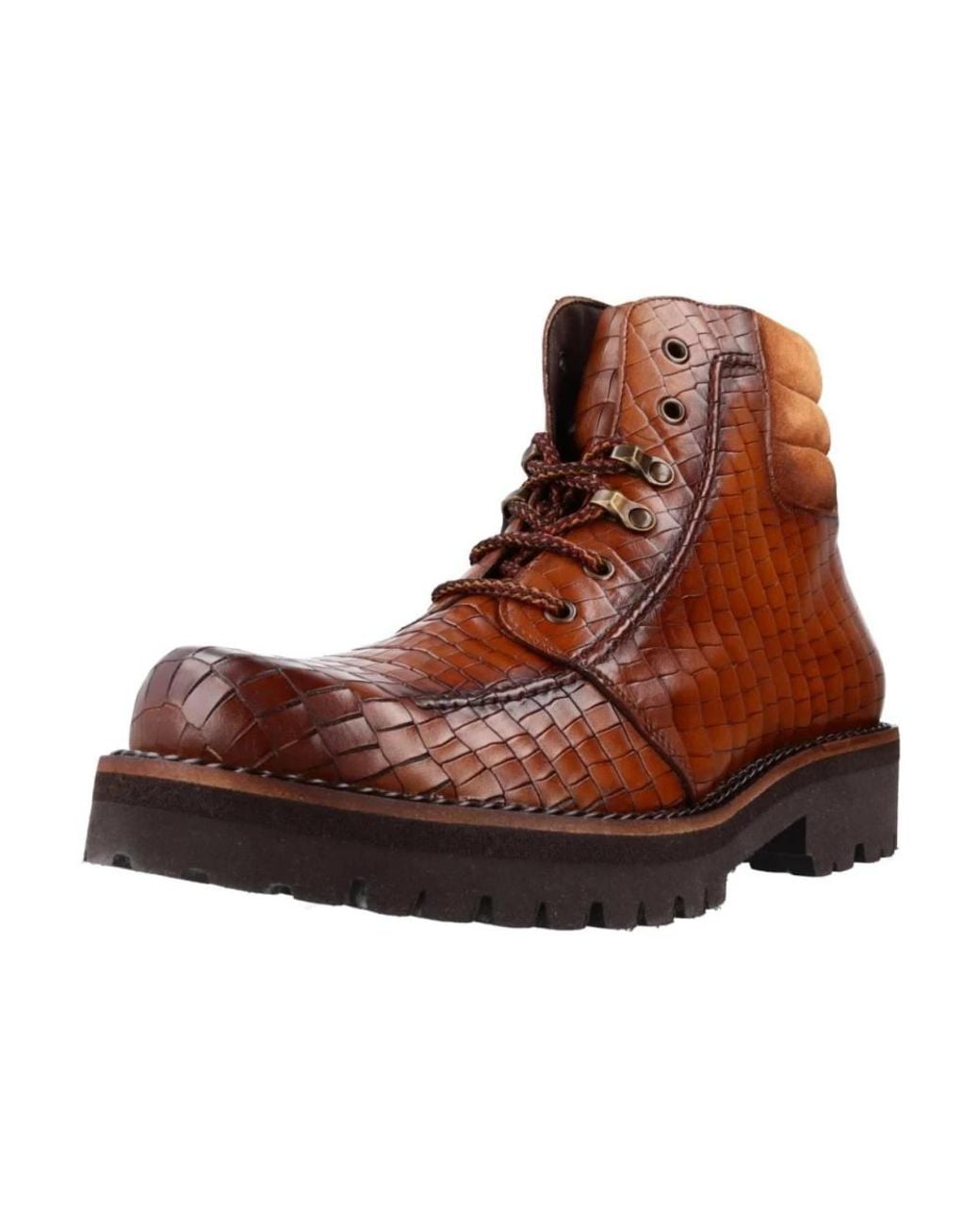 Keep Honest Botin Cordones in Brown für Herren