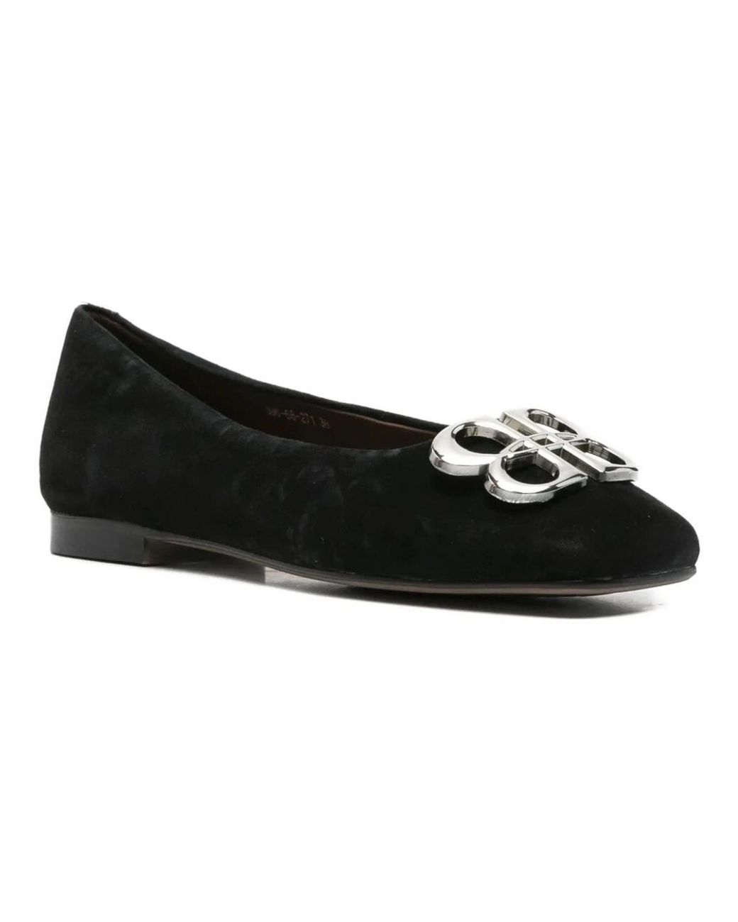 Linda Baumann Black Ballerina Shoes