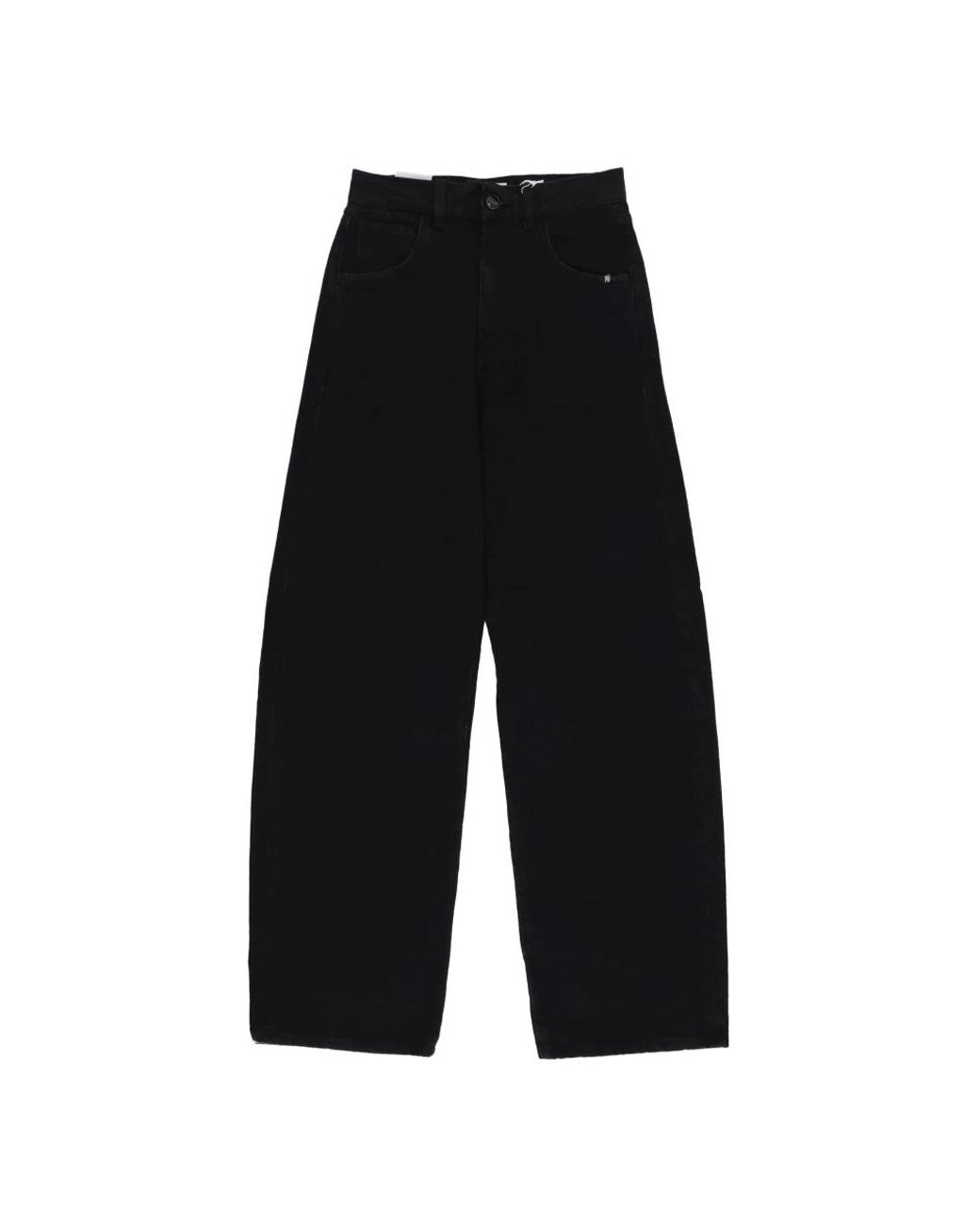 AMISH Black Loose Fit Jeans