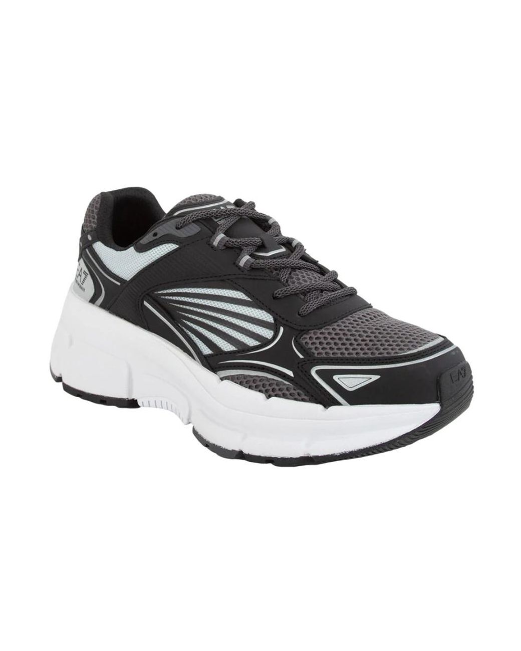EA7 Black Sneakers for men