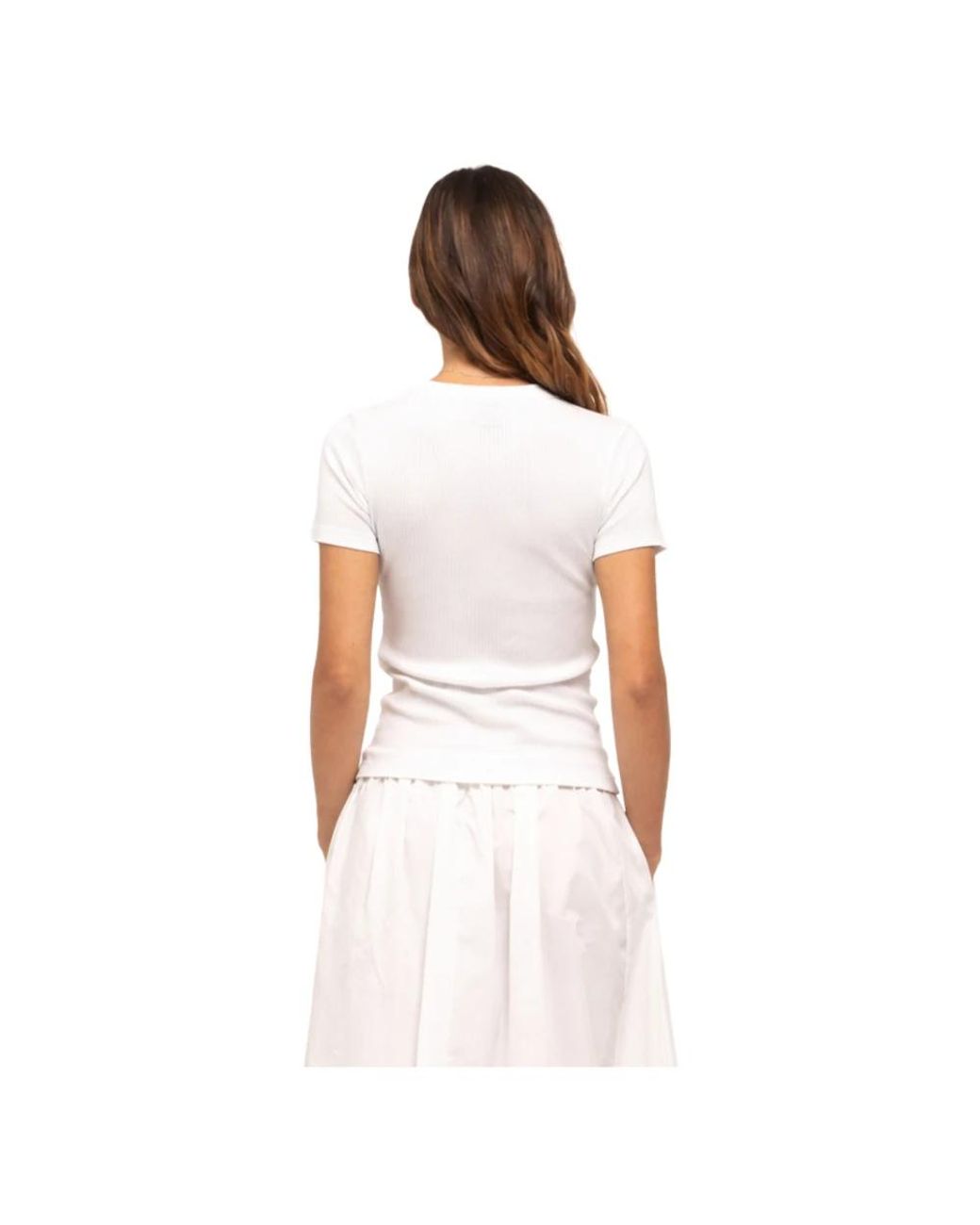 Department 5 White T-Shirts